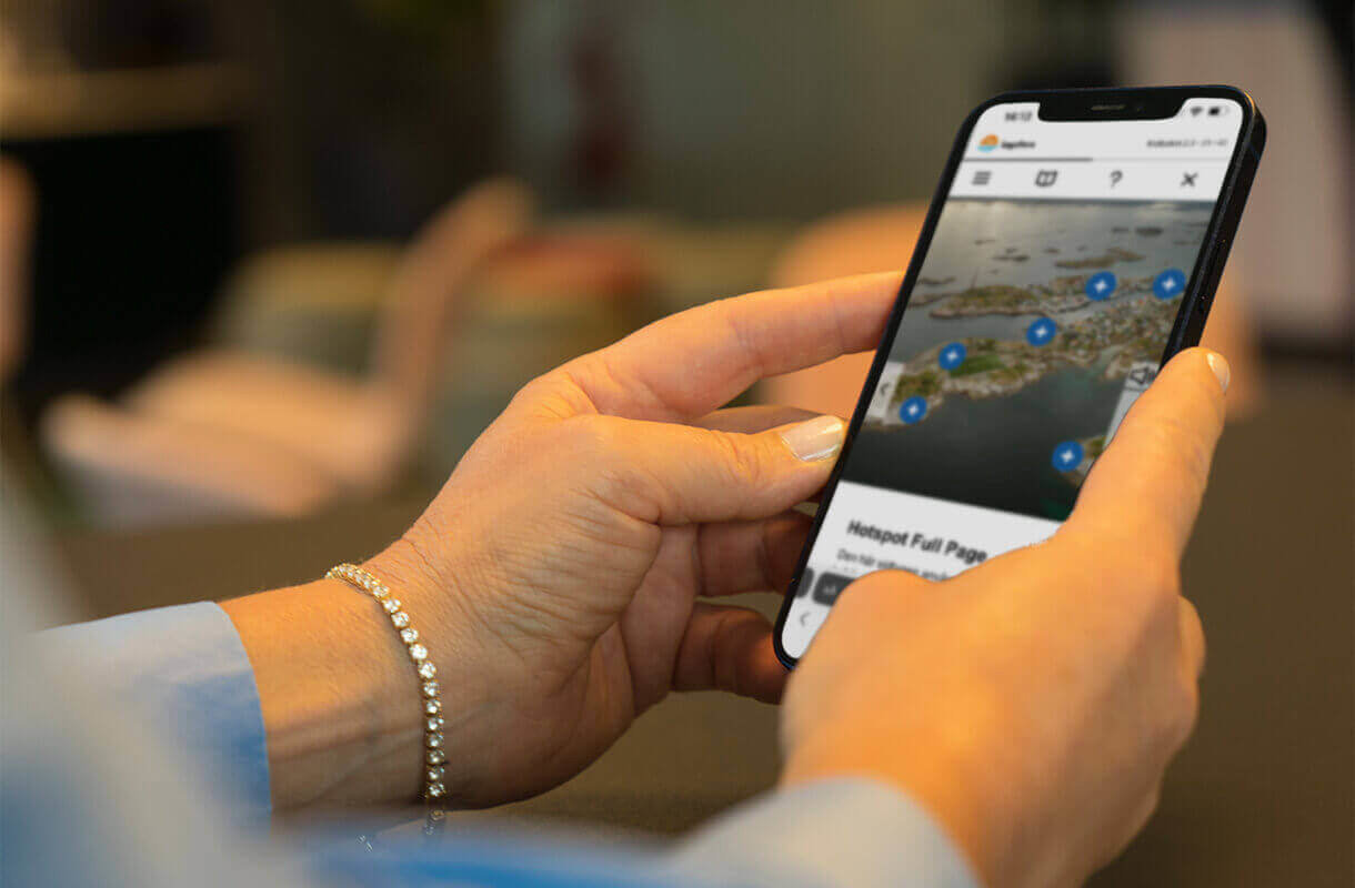 Lectora Mallpaket i mobilen