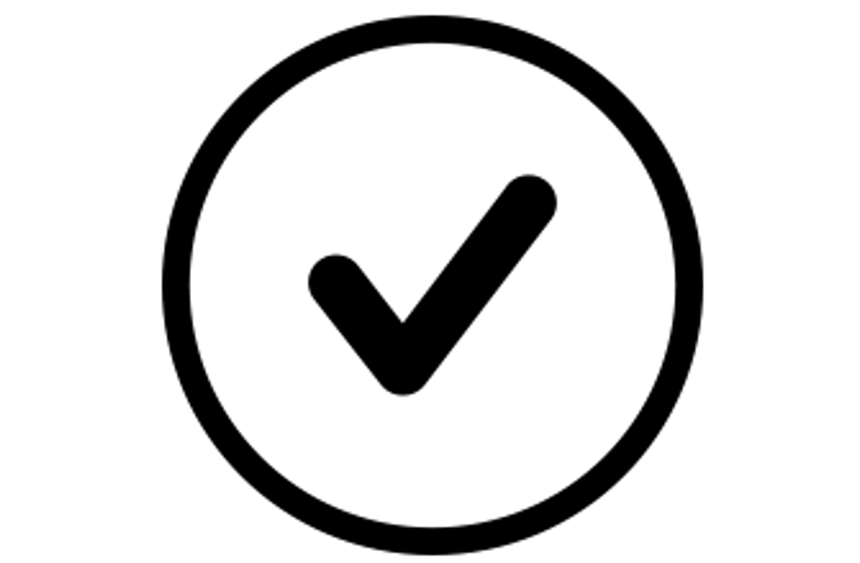 Checkmark ikon