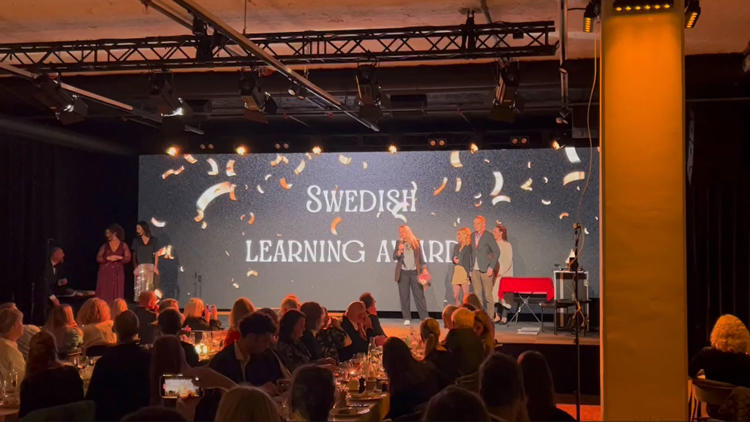 Swedish Learning Award Svenska Spel