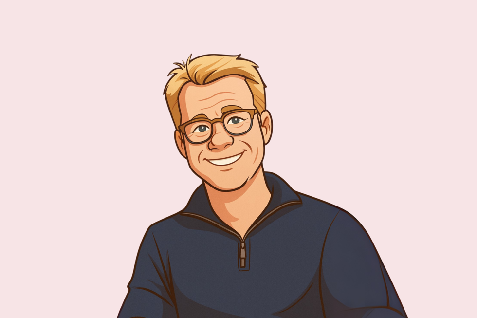 Illustration av Trond Aas, talare på Learning Conference 2025