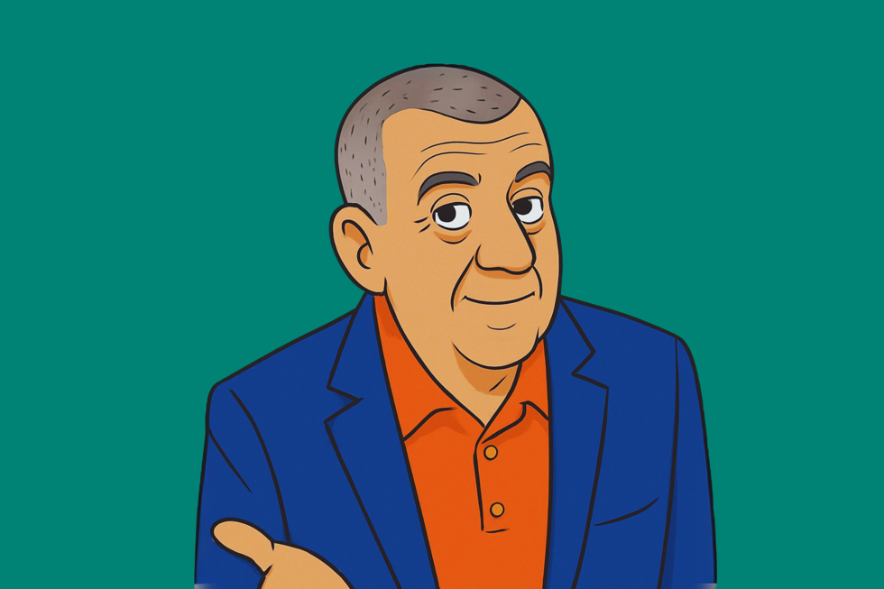 Illustration av Elliott Masie, grundare av MASIE Learning Foundation, talare på Learning Conference 2025