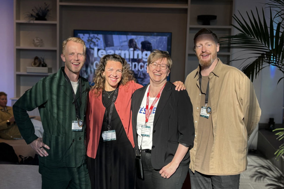 Bella Funck, Sveinung Skaalnes, Sara Nyström och Marcus Woxneryd