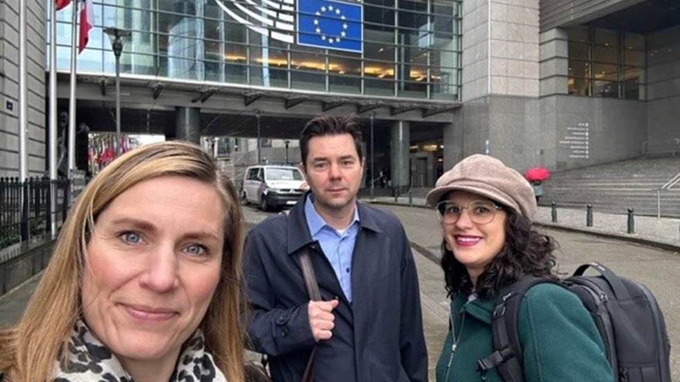 Jenny från Lexicon Interactive besöker EU-kommissionen i Bryssel 